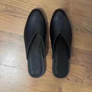 Mikoleon leather loafer mules